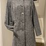 Coat Grey Per una wool Image 2