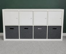 4 x ikea bladdra boxes