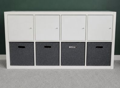 4 x ikea bladdra boxes