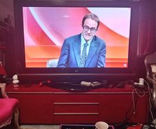 60" Lg Tv And Ikea Unit