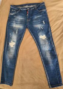 DSQUARED2 Men's Denim Stretch Tapered Fit Jeans Size 54