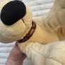 Lego Duplo Dog Plush 2009 Beige & Brown approx. 24 cm. Used Please see photos Image 7