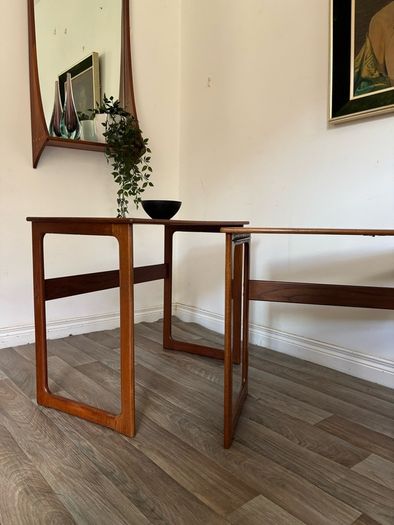 Vintage Retro Mid Century Danish Johannes Andersen Nest of Tables