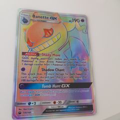 Pokemon card Banette GX