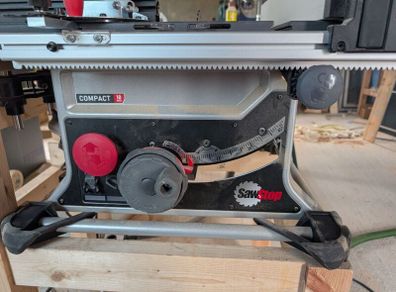 table saw saw stop + mitre gauge+ spare blade and cartridge