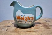 Players Weights Always A Pleasure Ceramic Water Jug