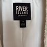 Womens  cream blazer River Island Boucle jacket Image 4