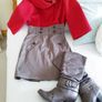 Khaki Green High Waist Skirt - Size 6 Image 9