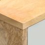 TV Cabinet 110x35x48 cm Solid Mango Wood Image 2