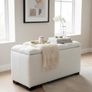 Elegance Boucle Ottoman with Storage 100x40 Image 3