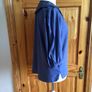 BNWTS Next Ladies Linen Blend Blue Blouse Size 14 including postage Image 2
