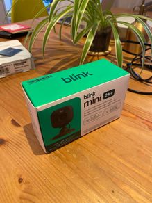 Blink Mini 2K+ indoor home security camera