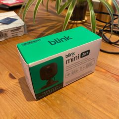 Blink Mini 2K+ indoor home security camera