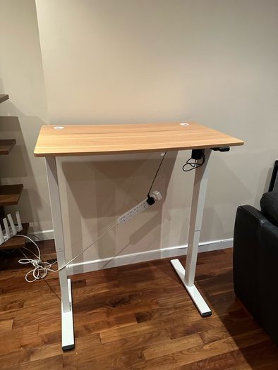 Rising Standing Sitting Electronic Working Desk can be Dismantled