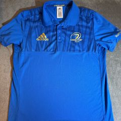 Leinster rugby Adidas Xl Polo Shirt perfect condition