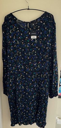 Peacocks Black Floral Dress