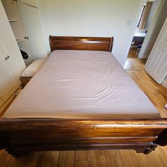 Antique Sleigh Bed King Size