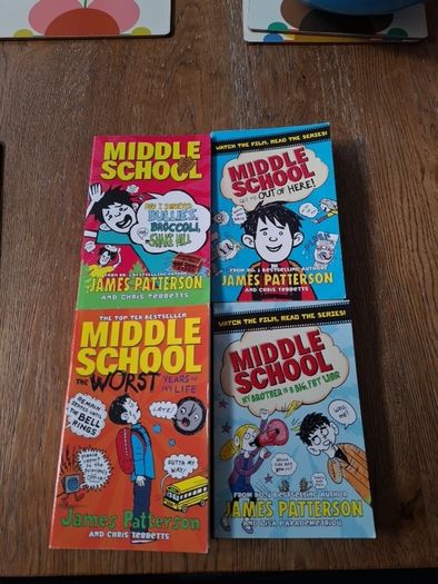 Middle School Books By James Patterson