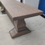 200cm Vintage Ash Dining Bench Like New Image 5