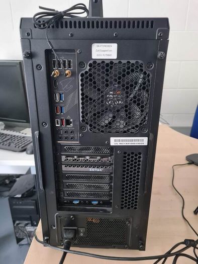 High Performance Video Editing Desktop Computer