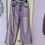 Estelle Shein Light Purple Wide Leg Jeans Size UK 14 Image 8