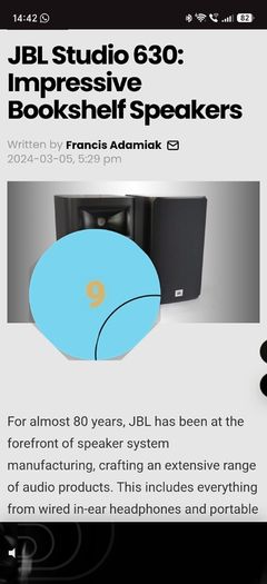 JBL Studio 630