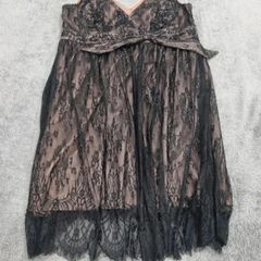 NWT Tia Black Lace Sequin Dress EU 44 UK 18