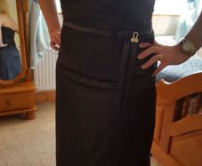 Black ballgown/Debs/Bridesmaid