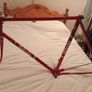 Bergundy Bottecchia SLX 56x56 road bike frame Image 2