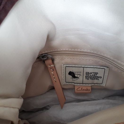 New Clarke's  bag with tag attached