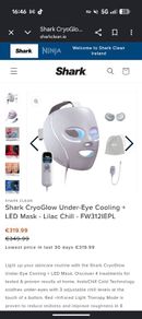 Shark Cryglo LED Mask