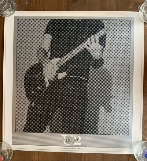U2 - Vertigo Lithograph - Very Rare