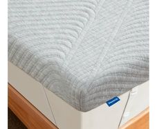 Fabulous New 7cm  Memory Foam Mattress Topper with 125-Night Sleep Trail Double(135x190x7cm) Silver Grey