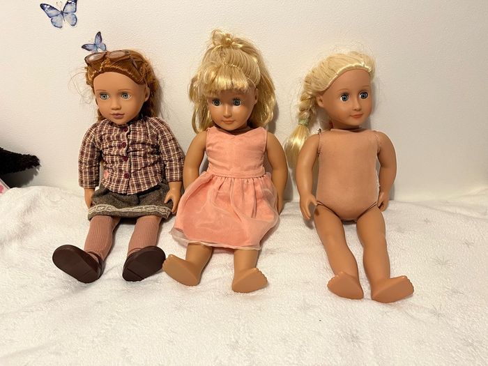 our generation ice cream truck / dolls / dog and accessories