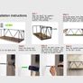 3 Pack Floating Shelves Rustic Wooden Wall Shelf for Bathroom Bedroom Office Kitchen (FREE POSTAGE) Image 5