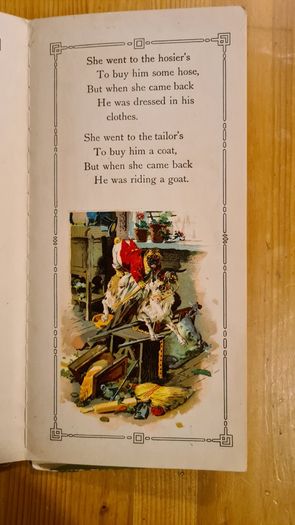 Children's Books. 1x Old Mother Hubbard. 2 X The Gingerbread Man. 3x The Childs Garden Of Verse. By Robert Louis Stevenson Illustrated.