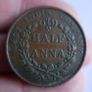 India-british, 1/2 Anna, 1835, Copper Coin Image 5