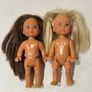 SIMBA Doll 2 x Rare 11cm Vintage Simba figures for dressing Blonde and Brunette Image 3