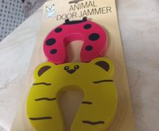 Beautiful  Beginnings Animal  Door Jammer X 2. B.N.W.T.