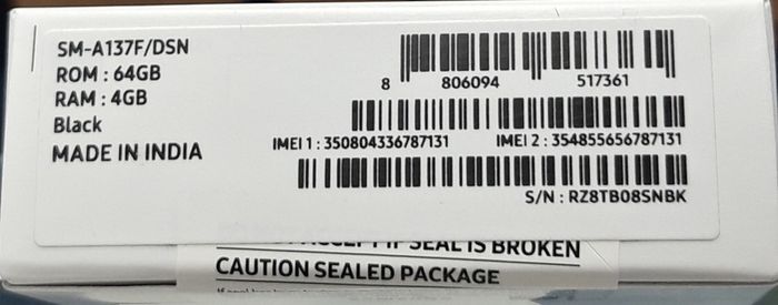 Brand New Samsung Galaxy A13 (64GB) Unlocked dual sim