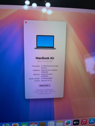 Macbook Air 2020