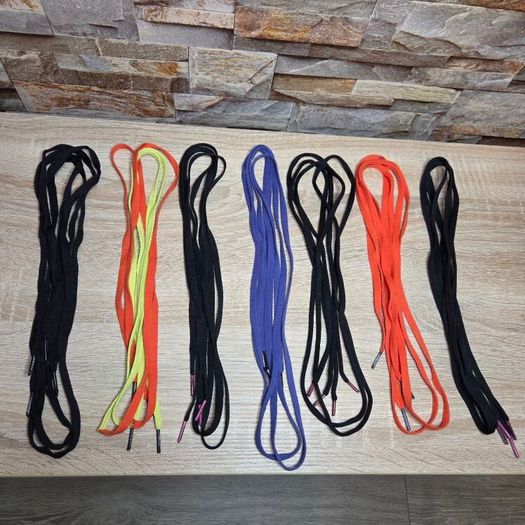 7 pairs of long shoelaces