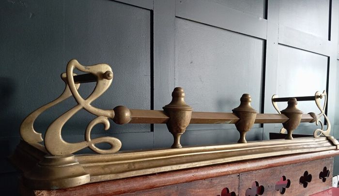 Victorian Brass Fender
