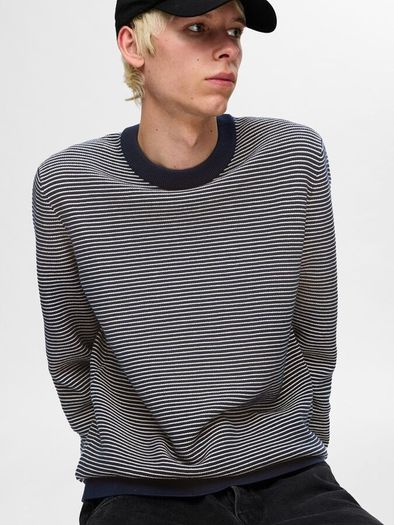 Selected Crew Knit Jumper NEW Mens Medium M