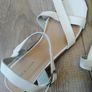 New Look white sandals size 8 as new Image 4