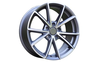 18" RS5 Type grey Alloys Seat Audi Skoda Vw 5x112