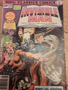 The Invisible Man marvel comic.
