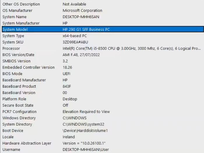 Hp Pc 290 G1 Sff --i5 8500--