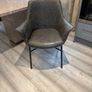 Large Marble Dining Table 180cm Single Pedestal Base plus 6 chairs Image 7