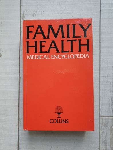 Vintage Hardback Book - The Collins Family Health Medical Encyclopedia 1984